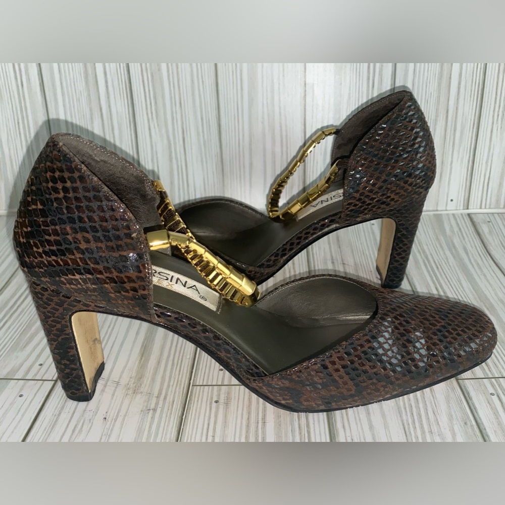 CORSINA FLEX “Beverly” Leather Pump Size 6B